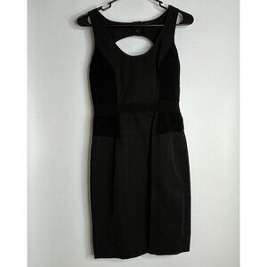 Alexander Wang Sleeveless Open Back With Zipper Side‎ Panel Dress Size 4